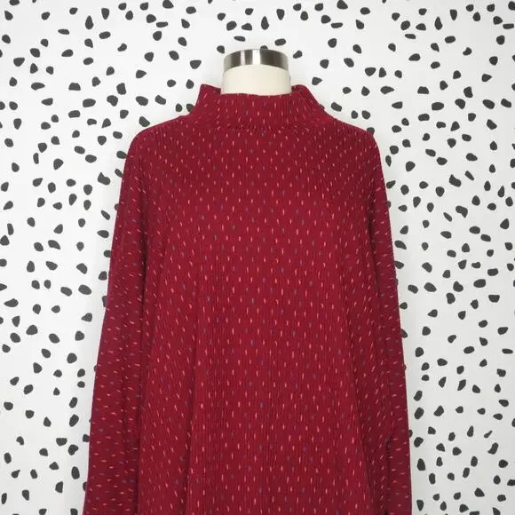 Free People Red Set the Mood Boho Matching Skirt Set - Picture 5 of 14